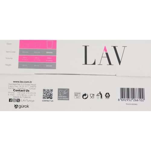 Set Čaša LAV BDG392SB4942 515 ml (6 kom.) Cijena