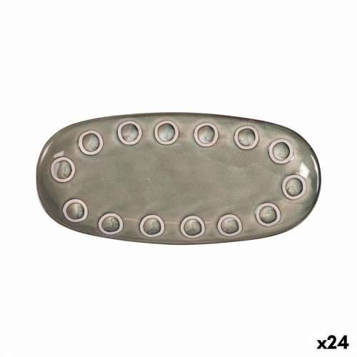 Posuda za Pečenje La Mediterránea Almudena Siva ovalno 25 x 12 x 2,2 cm (24 kom.) Cijena