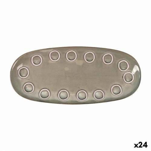 Posuda za Pečenje La Mediterránea Almudena Siva ovalno 29 x 13,5 x 2,4 cm (24 kom.) Cijena