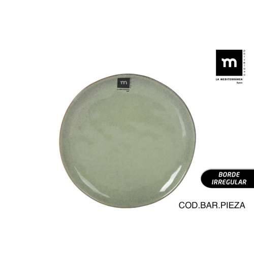 Plakans šķīvis La Mediterránea Macarella green Ø 20,5 cm (24 kom.) Cijena