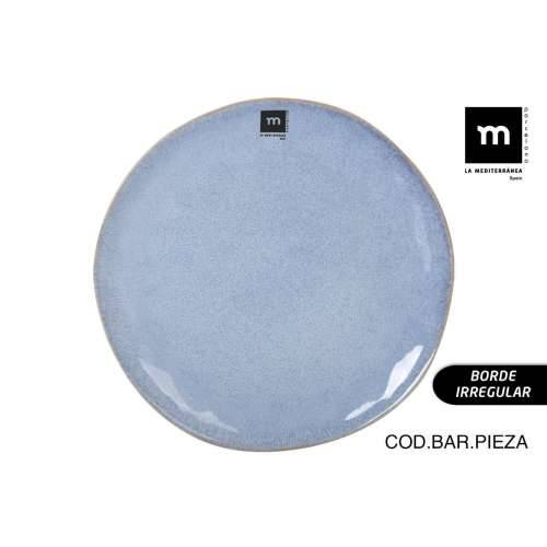Plakans šķīvis La Mediterránea Macarella blue Ø 26,5 cm (12 kom.) Cijena