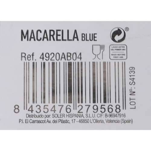 Plakans šķīvis La Mediterránea Macarella blue Ø 16 cm (24 kom.) Cijena