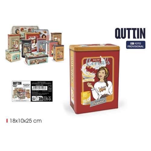 Metalna Kutija Quttin CEREALS (12 kom.) Cijena