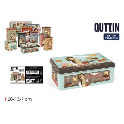 Metalna Kutija Quttin BISCUITS (12 kom.) Cijena