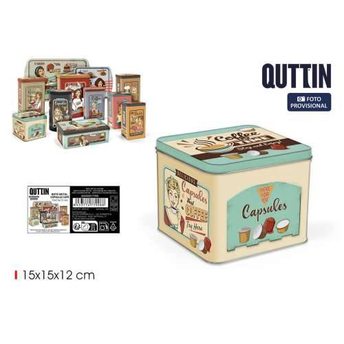 Metalna Kutija Quttin Capsules (12 kom.) Cijena