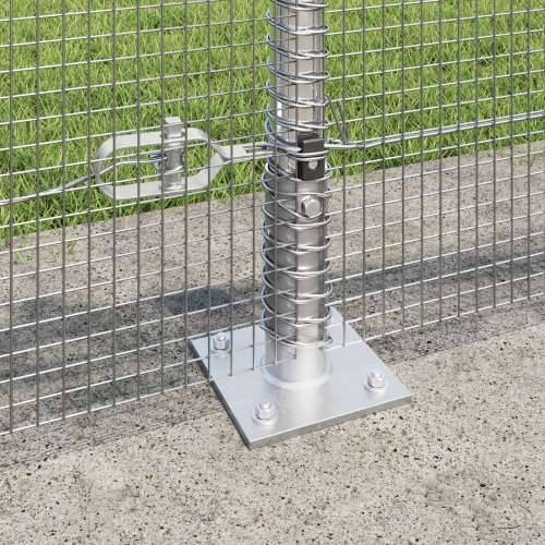 Set Stupova Ograde 10 x 0.5 m Set od 2 Cinkani Čelik Cijena