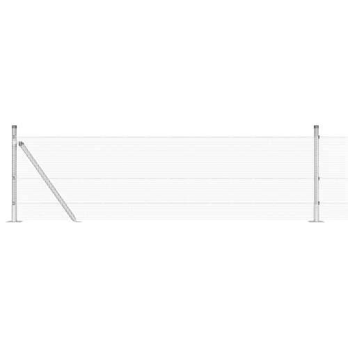Set Stupova Ograde 10 x 0.5 m Set od 2 Cinkani Čelik Cijena