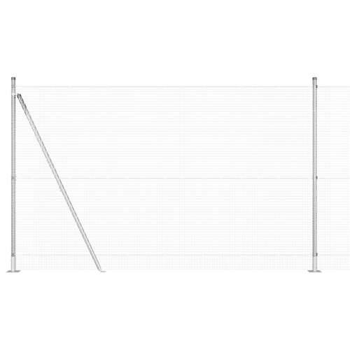 Set stubova ograde Set od 2 Galvanizirani čelik 10 x 1,5 m Cijena