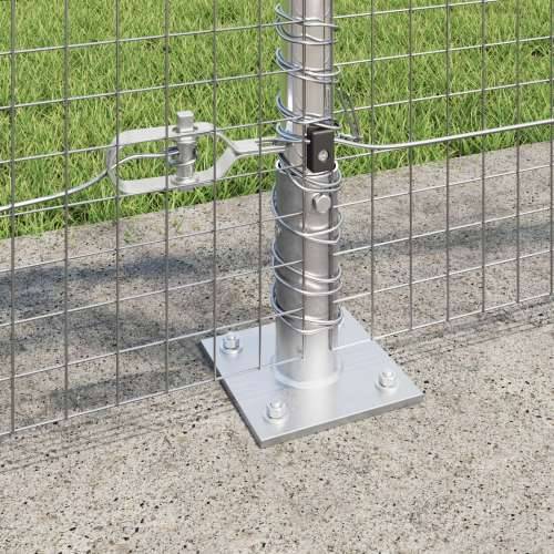 Zavarena žičana ograda s 13 postolja za flanged 0.8x25 m Pocinčani čelik Cijena