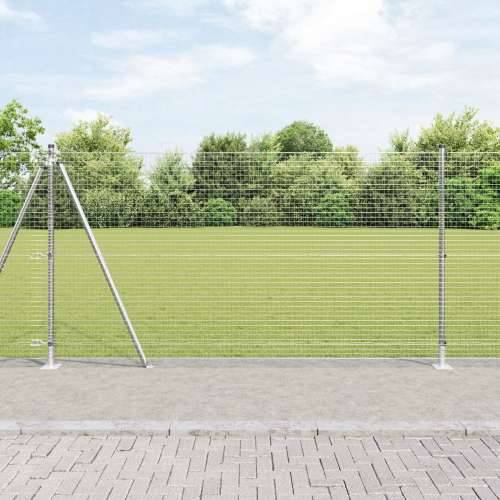 zavarena žičana ograda s 13 flanged stupova 1.2x25 m pocinčanog čelika Cijena