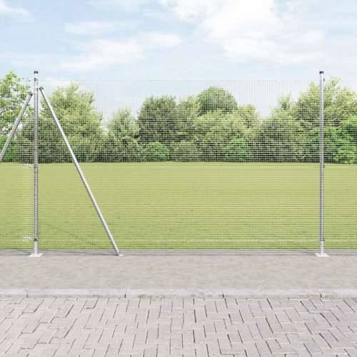 zavarena žičana ograda s 13 pocinčanih stupova 1,5x25 m Cijena
