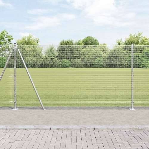 zavarena žičana ograda s 13 flanged postovima 1.2x50 m Galvanizirani čelik Cijena