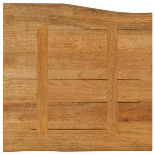 Ploča stola 40x40x2,5 cm Live Edge Puno drvo Mango - Drvo manga (završna obrada od hrastovine) 40 x 40 cm 1 25 mm Cijena