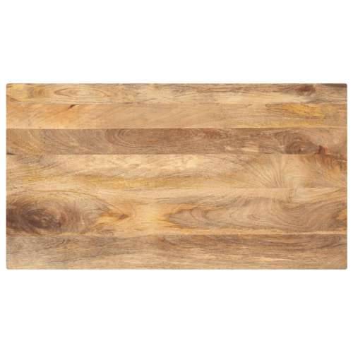 Stolna ploča 120x50x2,5 cm pravokutna od masivnog drva manga - Drvo manga (prirodno) 120 x 50 cm 1 25 mm Cijena