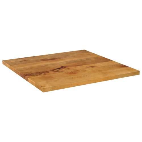Stolna ploča 70x70x2,5 cm četvrtasta od masivnog drva manga - Drvo manga (završna obrada od hrastovine) 70 x 70 cm 1 25 mm Cijena