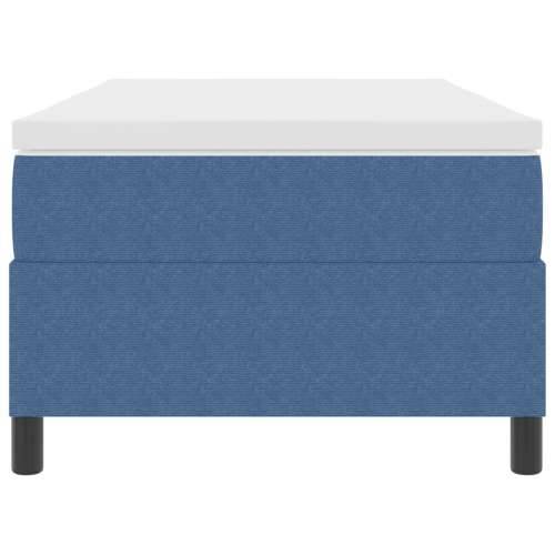 Krevet s podnicom i madracem plavi 80x200 cm corduroy Cijena
