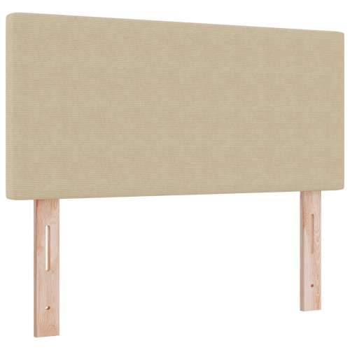 Box Spring Krevet s Madracem Svijetlo Zelena Siva Jedinački Kordura Tkanina Cijena