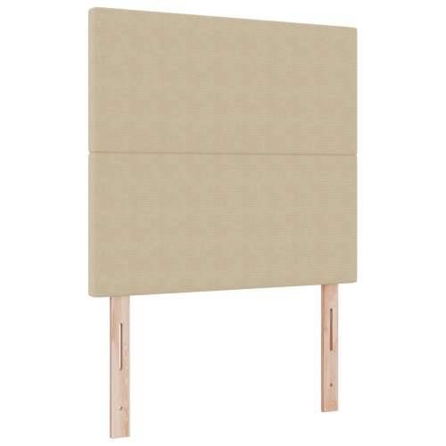 Krevet sa Box Springom s madracem Svijetlosiva 80x200 cm Žoržetska tkanina Cijena