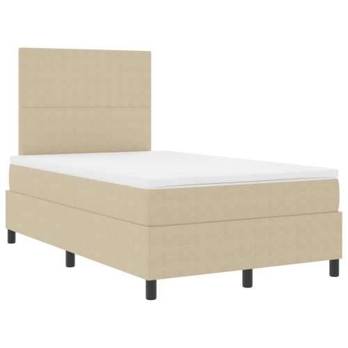 Box Spring Krevet s Madracem Svijetlo Zelena Siva Mali Dupli Baršunasta Tkanina Cijena