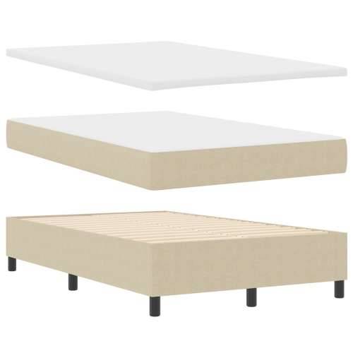 Box Spring Krevet s Madracem Svijetlo Zelena Siva Mali Dupli Baršunasta Tkanina Cijena