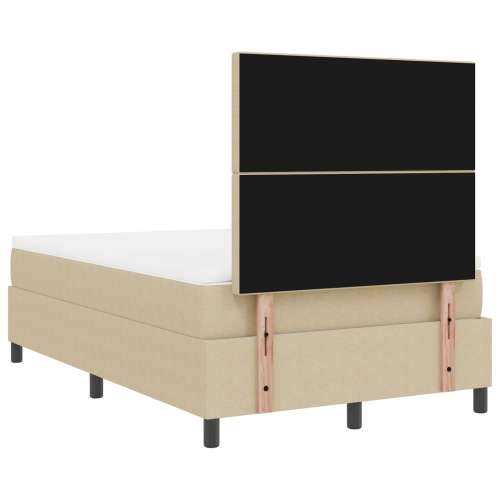 Box Spring Krevet s Madracem Svijetlo Zelena Siva Mali Dupli Baršunasta Tkanina Cijena