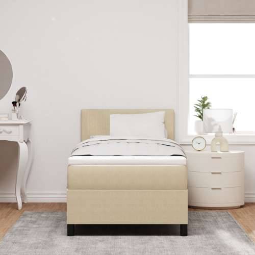 Krevet s kutijom s madracem i LED svjetlom Zeleni Sivi 80x200 cm Kordura tkanina Cijena