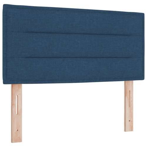 Krevet s box proljevcima s madracem Plavi 80x200 cm Tkanina Cijena
