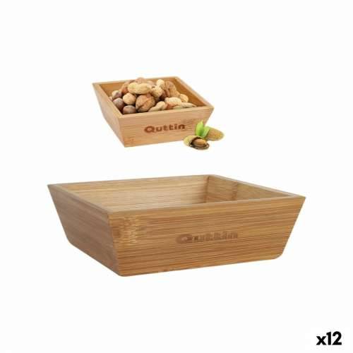 Zdjelica za Grickalice Quttin Bambus 16 x 16 x 5 cm (12 kom.) Cijena