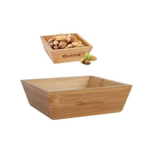 Zdjelica za Grickalice Quttin Bambus 16 x 16 x 5 cm (12 kom.) Cijena