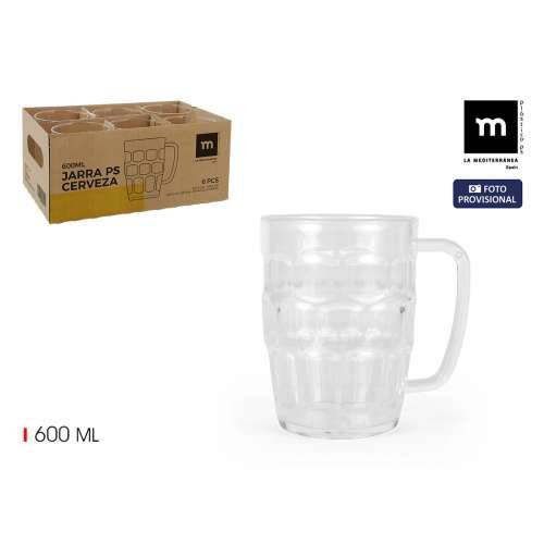 Krigla za Pivo La Mediterránea 0,6 L (24 kom.) Cijena