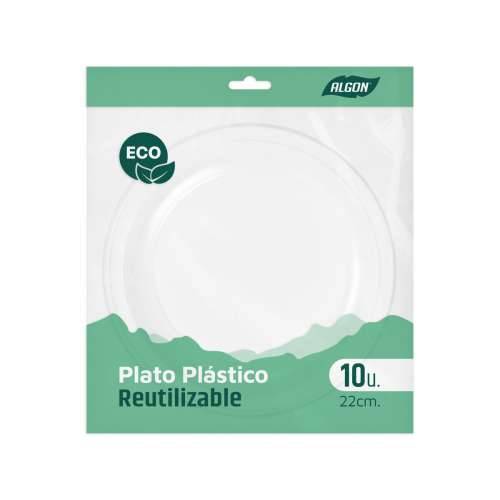 Set tanjura Algon Plastika 22 cm 22 x 22 x 1,5 cm 10 Dijelovi (18 kom.) Cijena