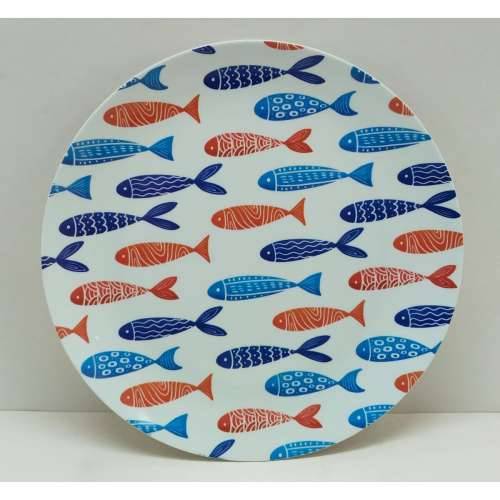 Plakans šķīvis La Mediterránea Ribe 25,5 cm (24 kom.) Cijena