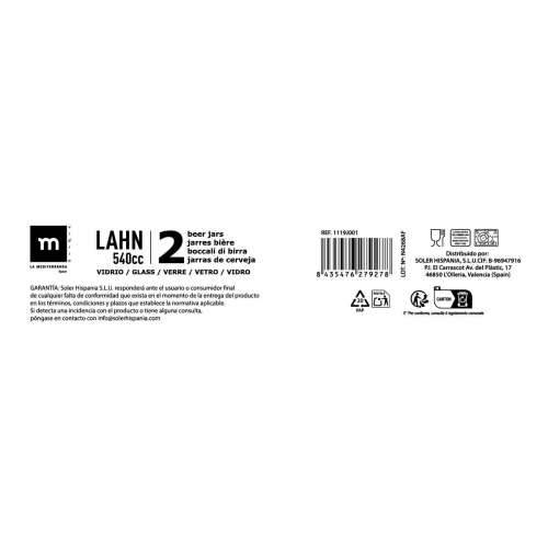 Krūkas komplekts La Mediterránea Lahn 2 Dijelovi (12 kom.) Cijena