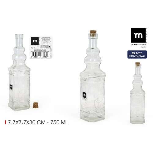 Staklena Boca La Mediterránea Staklo 750 ml (24 kom.) Cijena