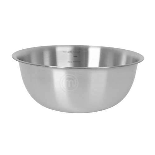 Zdjela MasterChef Nehrđajući Čelik 1,2 L 19 x 7,5 cm (24 kom.) Cijena