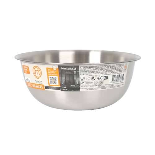 Zdjela MasterChef Nehrđajući Čelik 1,2 L 19 x 7,5 cm (24 kom.) Cijena