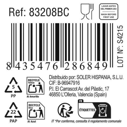 Staklena Boca La Mediterránea Goethe 1 L (12 kom.) Cijena