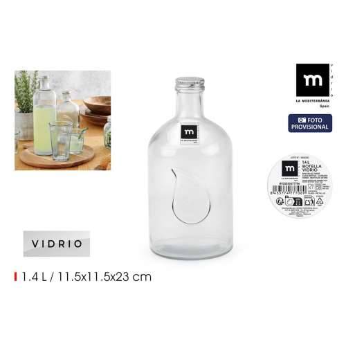 Staklena Boca La Mediterránea Metal Staklo 1,4 L (12 kom.) Cijena