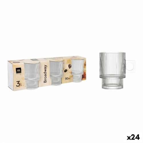 Set Šalica La Mediterránea Broadway 3 Dijelovi (24 kom.) Cijena