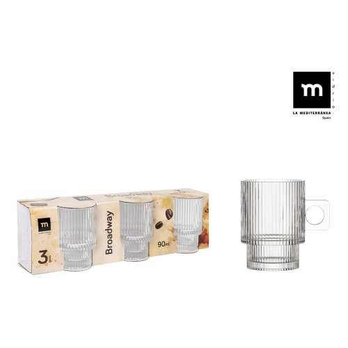 Set Šalica La Mediterránea Broadway 3 Dijelovi (24 kom.) Cijena