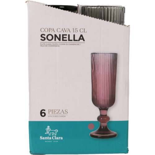 Čaša za šampanjac Santa Clara Sonella Zelena (36 Jedinice) Cijena