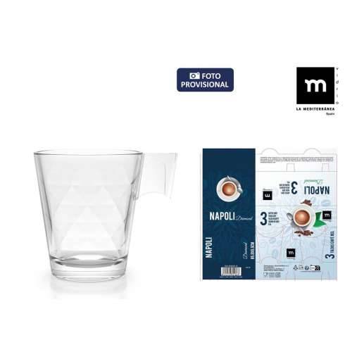 Set Šalica La Mediterránea Napoli diamond 3 Dijelovi (24 kom.) Cijena