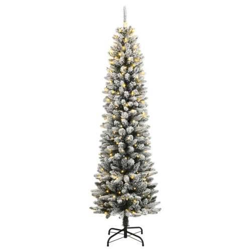 Umjetno božićno drvce s 300 LED žarulja i snijegom 180 cm - 180 cm 1 s LED svjetlima Cijena