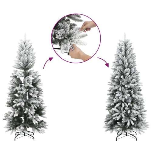Umjetno božićno drvce s 300 LED žarulja i snijegom 180 cm - 180 cm 1 s LED svjetlima Cijena