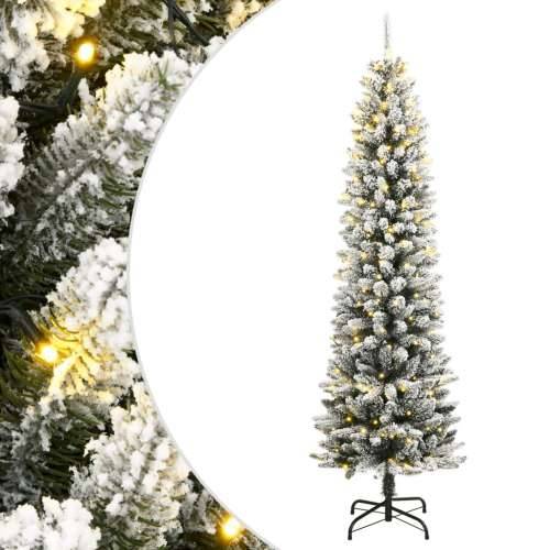 Umjetno božićno drvce 300 LED dioda i nasut snijeg 240 cm - 240 cm 1 s LED svjetlima Cijena