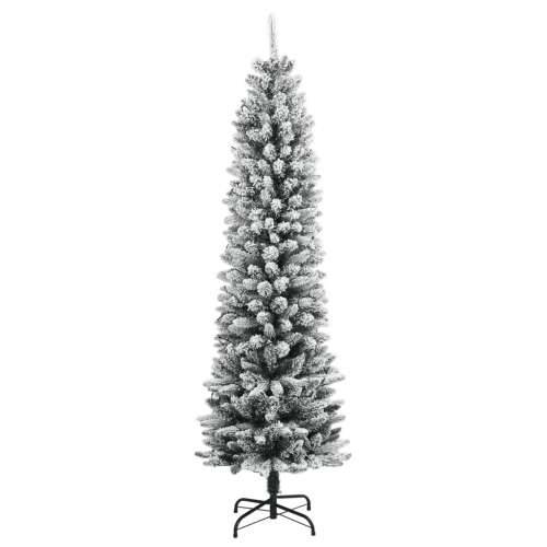 Umjetno božićno drvce 300 LED dioda i nasut snijeg 240 cm - 240 cm 1 s LED svjetlima Cijena