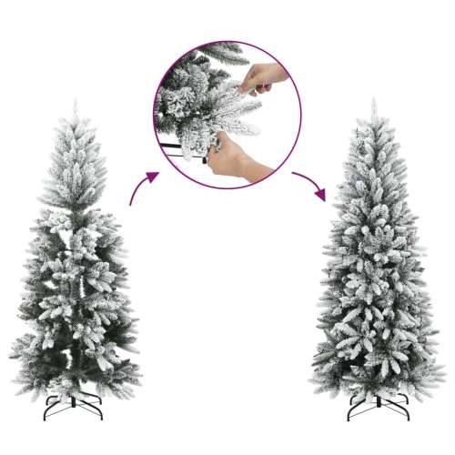 Umjetno božićno drvce 300 LED dioda i nasut snijeg 240 cm - 240 cm 1 s LED svjetlima Cijena