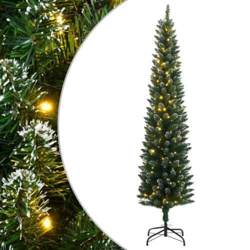 Umjetno tanko božićno drvce s 300 LED žarulja 180 cm - 180 cm 1 s LED svjetlima Cijena