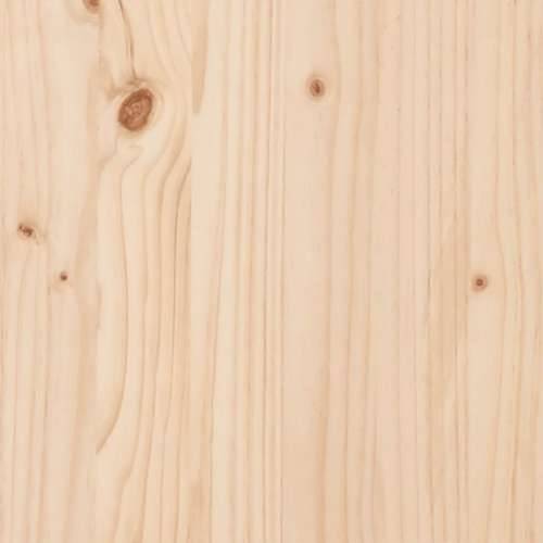 Krevet s regalom za knjige bez madraca 90x190 cm od borovine - Prirodna 90 x 190 cm Cijena