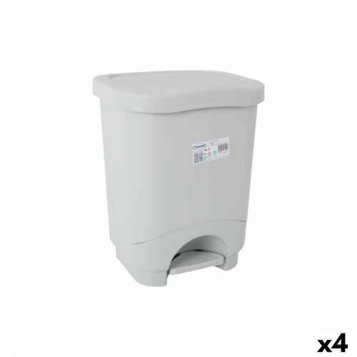 Kanta za Smeće na Pedalu Tontarelli Idea Siva 18 L (4 kom.) Cijena
